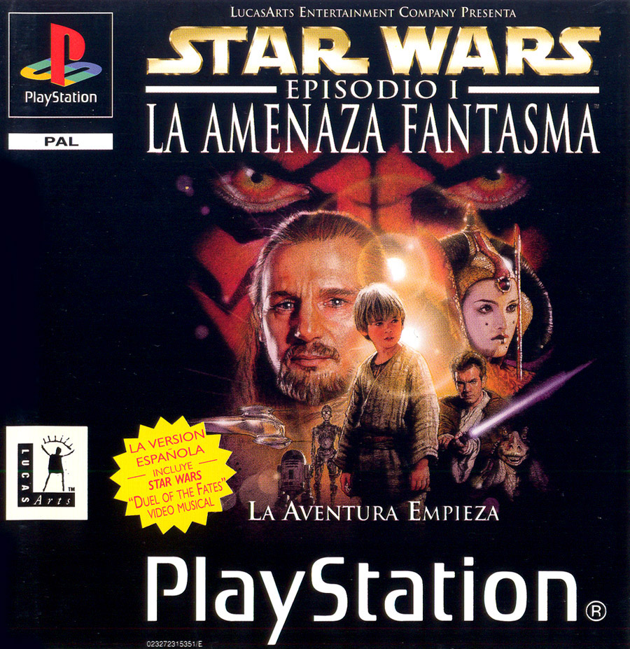 Star Wars: Episodio I: La amenaza fantasma  - PS1 - Sony PlayStation 1