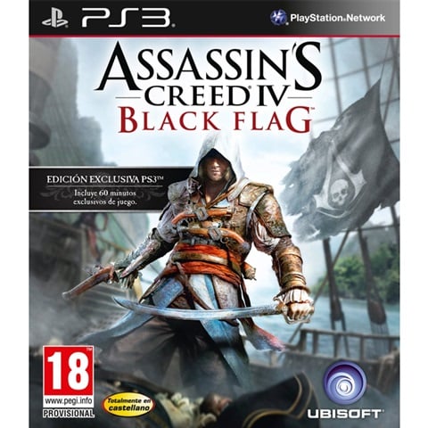 Assassin's Creed IV Black Flag  - PS3 - Sony PlayStation 3 - Packshots