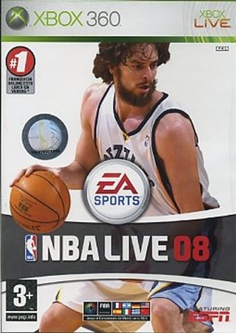 NBA Live 08  - X360 - Microsoft Xbox 360 - Packshots