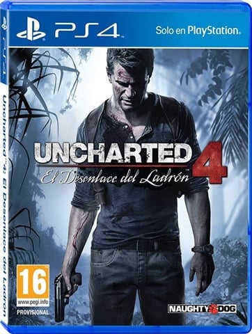 Uncharted 4: El Desenlace Del Ladrón  - PS4 - Sony PlayStation 4