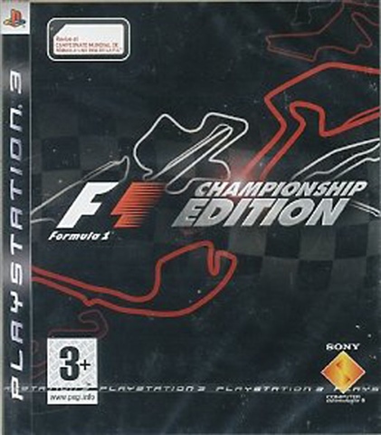 Formula One: Championship Edition  - PS3 - Sony PlayStation 3