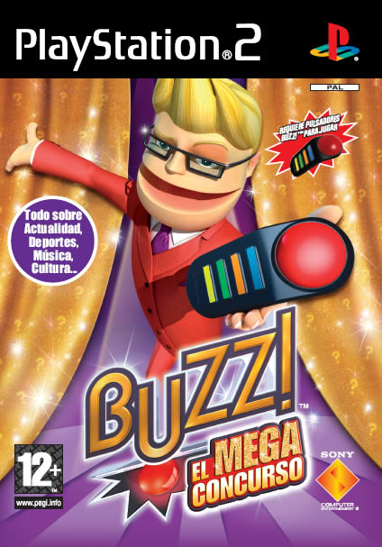 Buzz!: El Mega Concurso  - PS2 - Sony PlayStation 2
