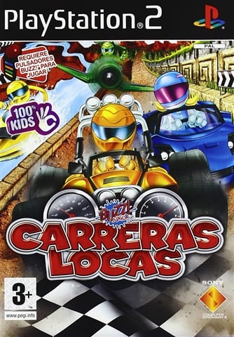 Buzz! Junior: Carreras Locas  - PS2 - Sony PlayStation 2