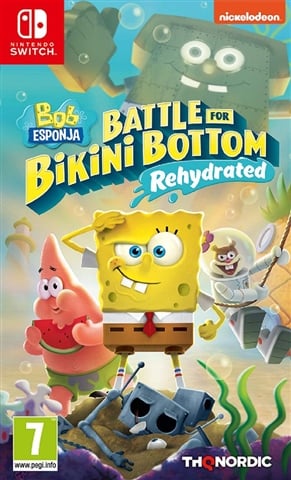 Bob Esponja: Battle for Bikini Bottom - Rehydrated  - SWITCH - Nintendo Switch - Packshots